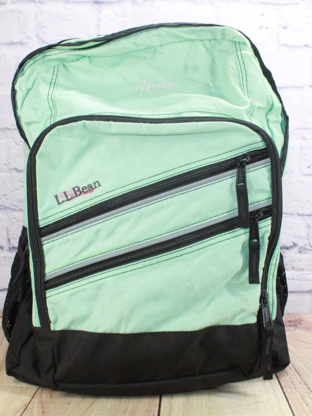 LL Bean Unisex Adult Super Deluxe Book Pack 41L Green School Travel Backpack